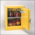 Safety Storage Cabinet with Manual Closing Door 4 gallon size  yellow Model 1904