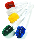 Color Coded Utility Brush 12 inch Total Length with Carafe Handle and Soft Polyester Bristles 40000