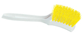 Color coded hand scrub brush 8.5 Inches long  Multi Purpose  With Polyester Bristles 41396