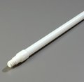 Fiberglass Handle Threaded  with Self Locking Flex Tip 72 inches Long 1 inch Diameter AIS41226