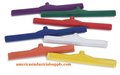 Floor Squeegee Color Coded Hygienic All Plastic Double Foam Blades 18 inch wide PICK FROM 7 COLORS