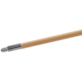 Wood Handle Metal Tip Threaded Die cast unbreakable 60 inch X .903 inch diameter