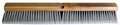 Push broom for fine particles gray flagged 30 inches wide 3730 with metal tip handle and brace