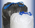Trash Bags Draw String  10 to 15 Gallon Trash Bags   .8 mil  white only  250 per case
