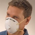 Face Mask N95V Rated Respirator With Air Valve 10 per box