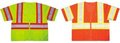 Class III Safety Vests Mesh Vest for highway work COR BRITE Lime green or Orange.