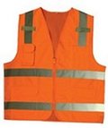Surveyors Class 2 Safety Vest ANSI ISEA 107 2010 Orange VS280