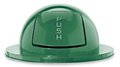 Steel Round top or Dome top drum lids green workers choice 44 to 55 gallon container size