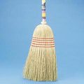 BROOM MAID MIXED FIBER  WOOD HANDLE sold by the dozen