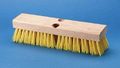 DECK BRUSH CREAM PLASTIC 10