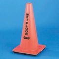 WET FLOOR CONE ORANGE 18 inches high