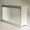 TRIPLE GLOVE DISPENSER WHITE ENAMEL
