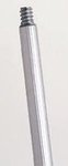 Aluminum Handle threaded end 58 inch with threads For floor Squeegees that have threads