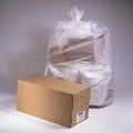 Trash bags clear 38 x 63 1.8 mil. 50 per roll fits 55 gallon to 60 gallon drums 1 roll per case