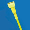 60 inch PLASTIC JAWS VINYL covered aluminum mop handle