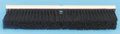 PUSH BROOM BLACK TAMPICO 18 INCH WIDE