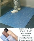 36 INCH WIDE MARBLE VINYL TOP ANTI FATIGUE MAT PICK LENGTH