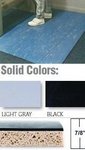 Anti Fatigue Mats Deluxe Industrial  .875 Inch Thick  Solid Colors  24 inch x 36 inch