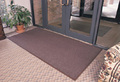 Olefin on Vinyl floor mat with flat border 3 feet wide X cut to your length