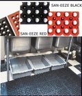 SAN EZE I CUSHION MAT 19.5 INCHES X 39 INCHES .875 INCH THICK  BLACK