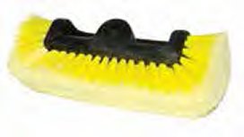 Truck wash brush or Car wash brush with soft yellow trim around sides and front of brush. 11.25 inch wide No. 187Y