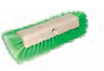 Truck wash brush or Car wash brush with soft green nylon trim around sides and front of brush. 13 inch wide No. 188N
