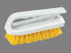 COLOR CODED Hand Scrub Brush  Sparta Spectrum With Stiff Bristles 6 inches total length 2.5 inches wide 40024