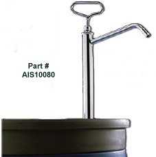 Metal lift pump Zinc Plate drum pump 8 ounces per full lift