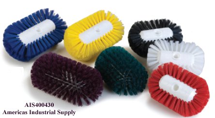 Tank and Kettle Brush color coded Sparta Spectrum 5.5 inch x 9 inches 40043