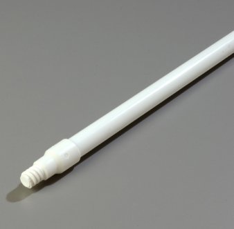 Fiberglass Handle Threaded  with Self Locking Flex Tip 72 inches Long 1 inch Diameter AIS41226