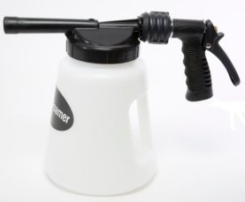 HydroFoamer 481 hose end spray foamer with 96 ounce container No. 481 and metering tips