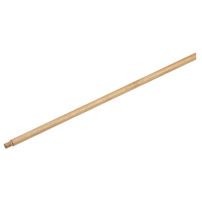 Wood Handle Threaded End Natural lacquered hardwood 60 inches long X .875 inches diameter   A60
