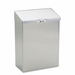 SANITARY NAPKIN RECEPTACLE STAINLESS STEEL HOS ND1E