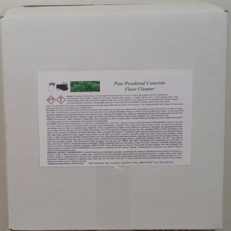 Pine Powdered floor cleaner orange or white powder 45 lb box