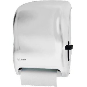 Roll Towel Dispenser Lever dispensing Without auto roll transfer White T1100WH