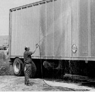 Trailer Wash Cleaner Step 2 pH ADJUSTED CLEANER High pH 55 GALLON DRUM