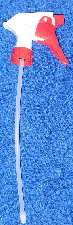 TRIGGER SPRAYER 9 inch tube FITS 24 to 32 OZ BOTTLES
