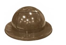 Steel Round top or Dome top drum lids 30 to 32 gallon size brown Workers choice