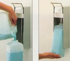 Hand Cleaner Dispenser For Thick or Thin Liquid Soaps Very Durable
