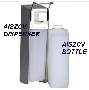2.5 liter bottle for ZCV Dispenser