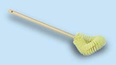 BOWL BRUSH WHITE TAMPICO