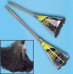 DUSTER OSTRCH FEATH 20 inch BK