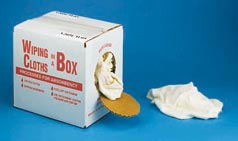 WIPING CLOTH COTTON 5LB per CS