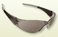 Doberman Safety Glasses Grey Lens Black Frame ENB20S