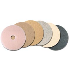 16 inch TOPLINE SPEED BURNSH WHITE FLOOR PADS
