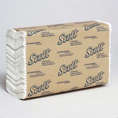SCOTT C FOLD TOWELS WHITE