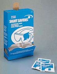 BAUSCH  and  LAUMB SIGHT SAVERS PREMOISTENED LENS CLEANING TISSUE