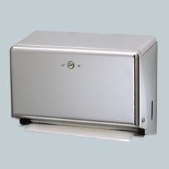 FOLDED TOWEL DISPENSER BRIGHT CHROME