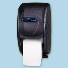 DUETT STAINLESSD BATH TISSUE DISPENSER BLACK