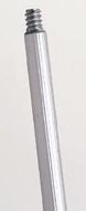 Aluminum Handle threaded end 58 inch with threads For floor Squeegees that have threads